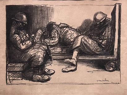 STEINLEN Théophile Alexandre (1859-1923)
En...