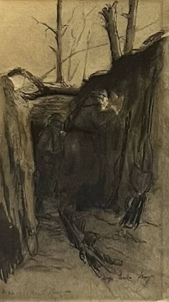 HUGO Georges-Victor, d'après 
Tranchée de...