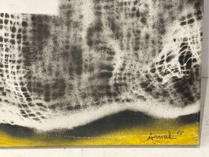 ARNAL François, 1924-2012, 
Bombardment d'un...