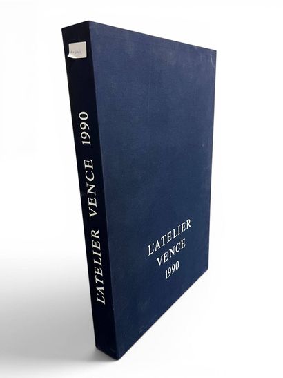 L'Atelier Vence 1990. 
Porte-folio, édité...