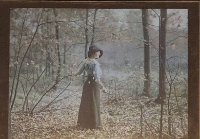 Louis DUFAY (1874-1936). Dioptichrome (color...