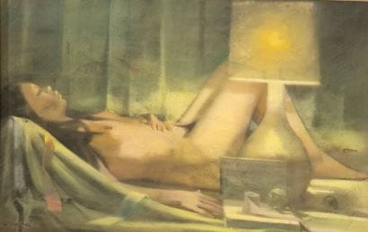DEPRE Marcel (1919-1990)
Nu étendu
pastel...