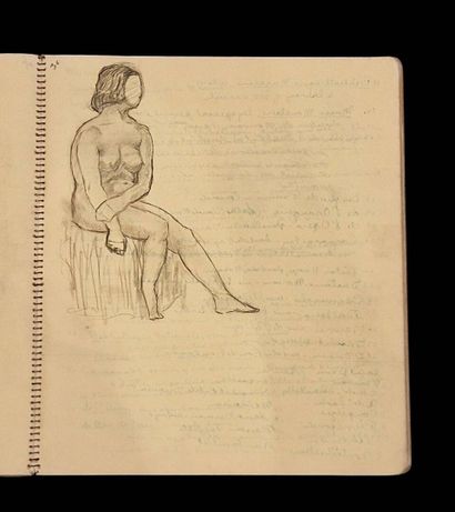 GRANE Albert (XX)
Deux carnets à dessins...