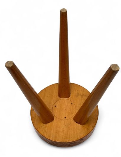 René MARTIN (XXe)
Tabouret, circa 1970, en...
