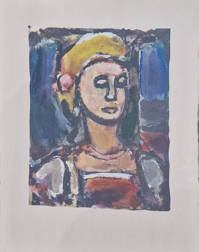 ROUAULT Georges, d'après
Margot, 1943
Héliogravure...
