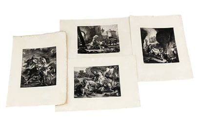 DELACROIX Eugène, d'après 
Lot de gravure...
