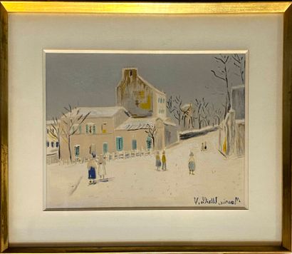 UTRILLO Maurice, d'après 
Montmartre, 
Lithographie...