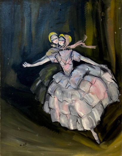 GIR Charles Félix (1883-1941)
The ballet
Oil...