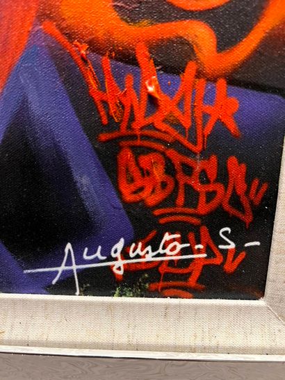 AUGUSTO S.
Bush in Burn
Impression sur toile.
Signature...