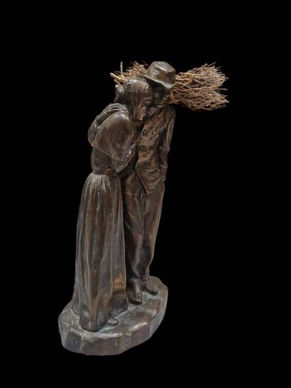 BLOCHE Paul Roger (1865-1943)
Le Froid
Groupe...