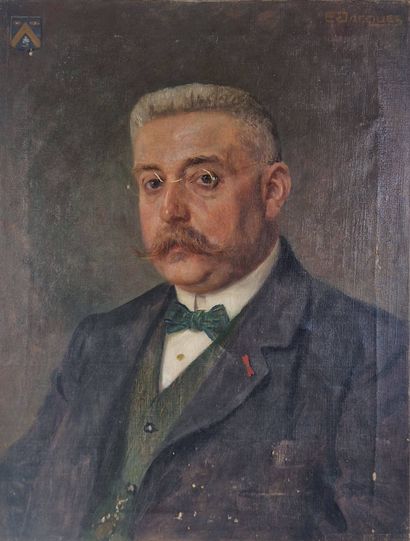 Lot comprenant : 

CHAIX Auguste (1860-1922)
Femme...