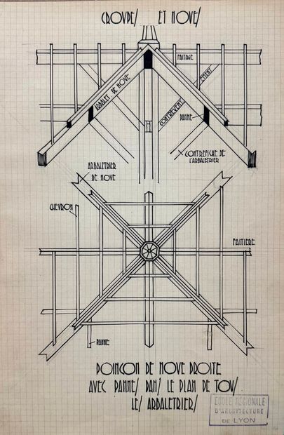 ECOLE MODERNE - Dessin Ingénieur - Architecte...