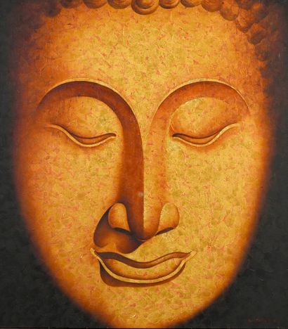 U-SAVADEE, Payonyuo PUVIJARN dit, né en 1973
Bouddha
acrylique...