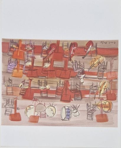 DUFY Raoul, d'après
L'entracte
Lithographie...