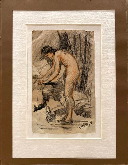 LEPRIN Marcel François (1891-1933)
Nu à la...