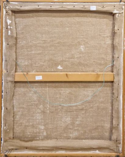 KOUIDER Mohammed (né en 1945)
lettrage blanc
Huile...
