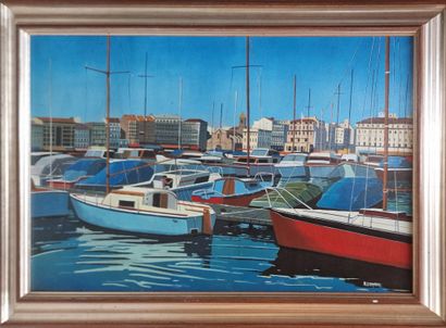 CAMPANA Richard (born 1948)
The port of Marseille...