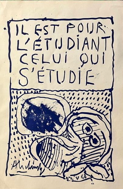 MAI 68 - AFFICHE
ALECHINSKY Pierre, d'après
Il...