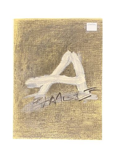 TAPIES Antoni, d'après
Derrière Le Miroir...