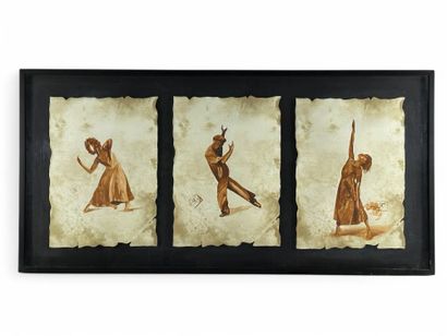 TIERGO Maria - 20th century school
Dancers...