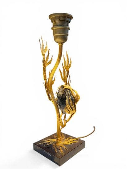 Willy DARO (XXe siècle)
Lampe en bronze et...