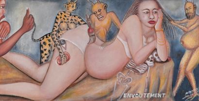 MODERN SCHOOL 
Bewitchment, 1999,
acrylic...
