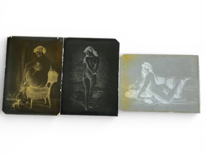 Erotica, erotic visuals, nudes. 19th century....