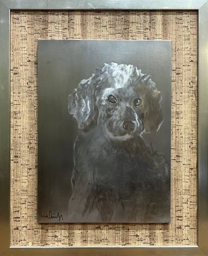 MICK-MICHEYL (1922-2019)
Caniche
Acier brossé...