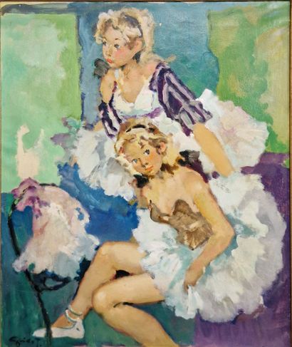GRISOT Pierre (1911-1995)
After the effort,...