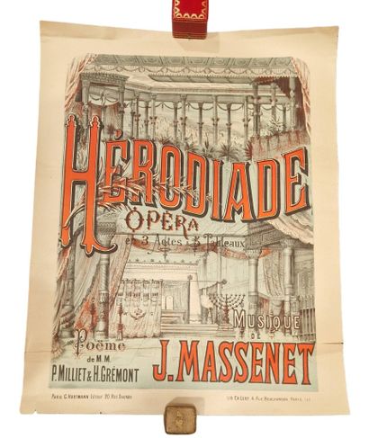 [AFFICHE - SPECTACLE] 

Jules MASSENET, Herodiade....