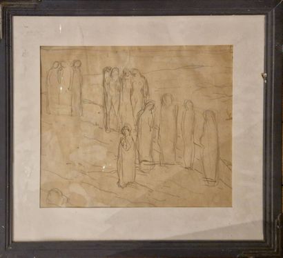 SCHMIDT Albert (XIX-XX)
Etude de personnages
Crayon...