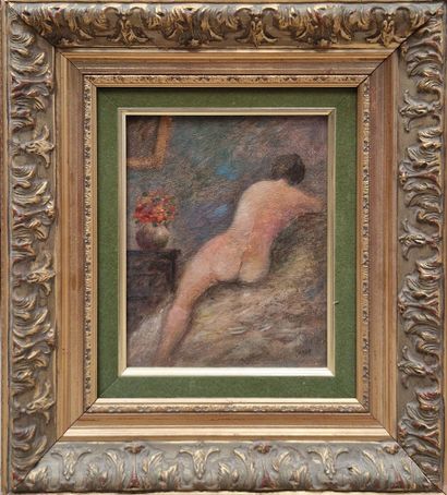 GARDY Claude (born 1949)
Nude back 
Oil on...