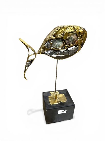 LIBLIN Gilbert (né en 1954)
Poisson, 2021
Sculpture,...