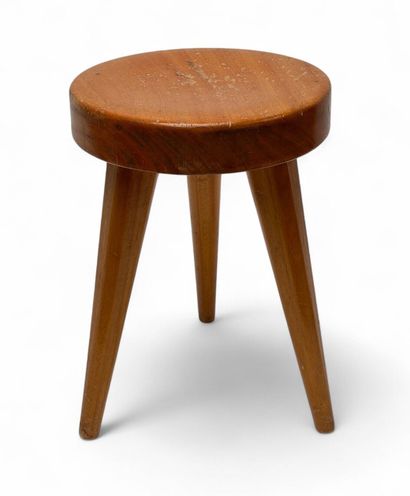 René MARTIN (XXe)
Tabouret, circa 1970, en...
