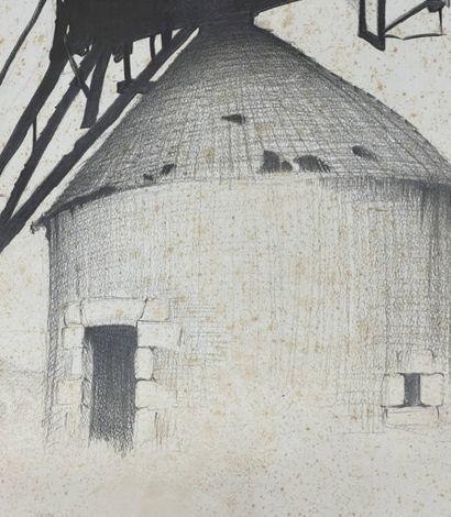 ÉCOLE MODERNE – [DESSIN XX]
Moulin en ruines
Dessin...