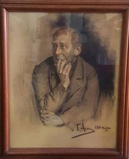 ARON Toni, 1859-1920, [ECOLE DE MUNICH]
Portrait...