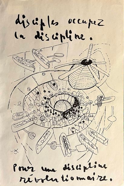 MAI 68 - AFFICHE
MATTA Alberto, d'après
Disciples,...