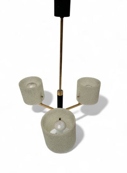 Suspension moderniste à trois bras de trois...