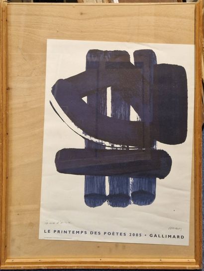 SOULAGES Pierre, d'après 
Le printemps des...