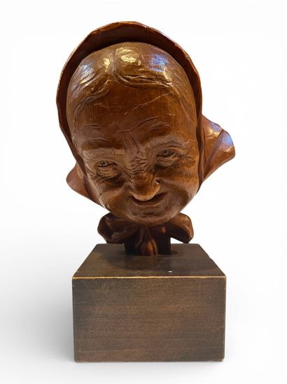 MORODER Albin (1922-2007)
Femme au foulard
Tête...