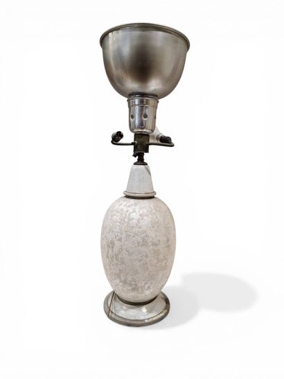 Raoul LACHENAL
Lampe de forme ovoïde en céramique...
