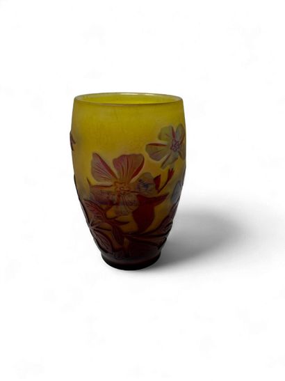 TRAVAIL FRANCAIS XX
Vase en verre multicouche...