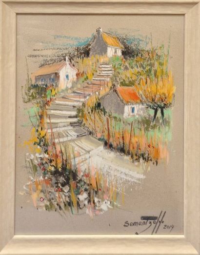 SEMENTZEFF Michel (1933-2019)
L'escalier,...