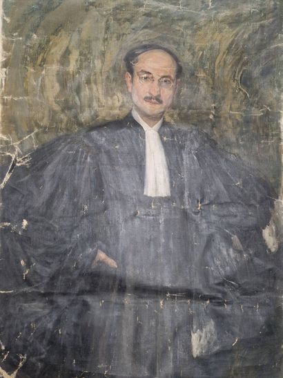 BERINGS Louis (1888-1966)
Full-length portrait...