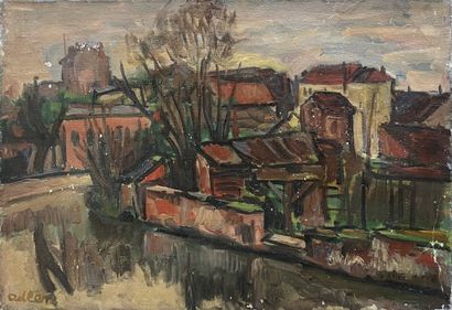 ADLEN Michel (1898-1980)
Suburb, 1950
Oil...