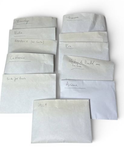 René ROBERT (1936-2022). In pouch, important...