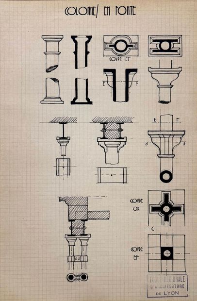 ECOLE MODERNE - Dessin Ingénieur - Architecte...