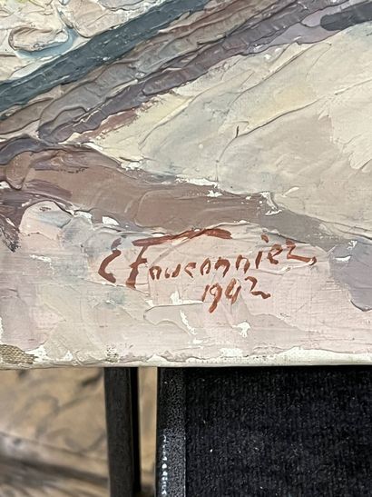 FAUCONNIER Émile Eugène (1857-1920)
Woman...