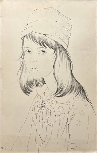 BONAMY Philippe, d'après 
Portrait, 1964
Reproduction...