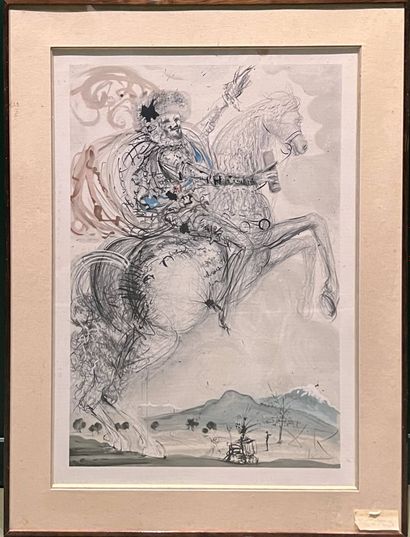 DALI Salvador, d'après 
Le comte Duc d'Orléans...